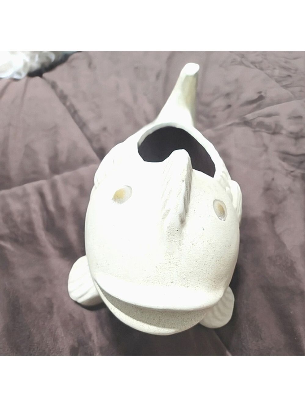 Decorative Resin Fish Planter